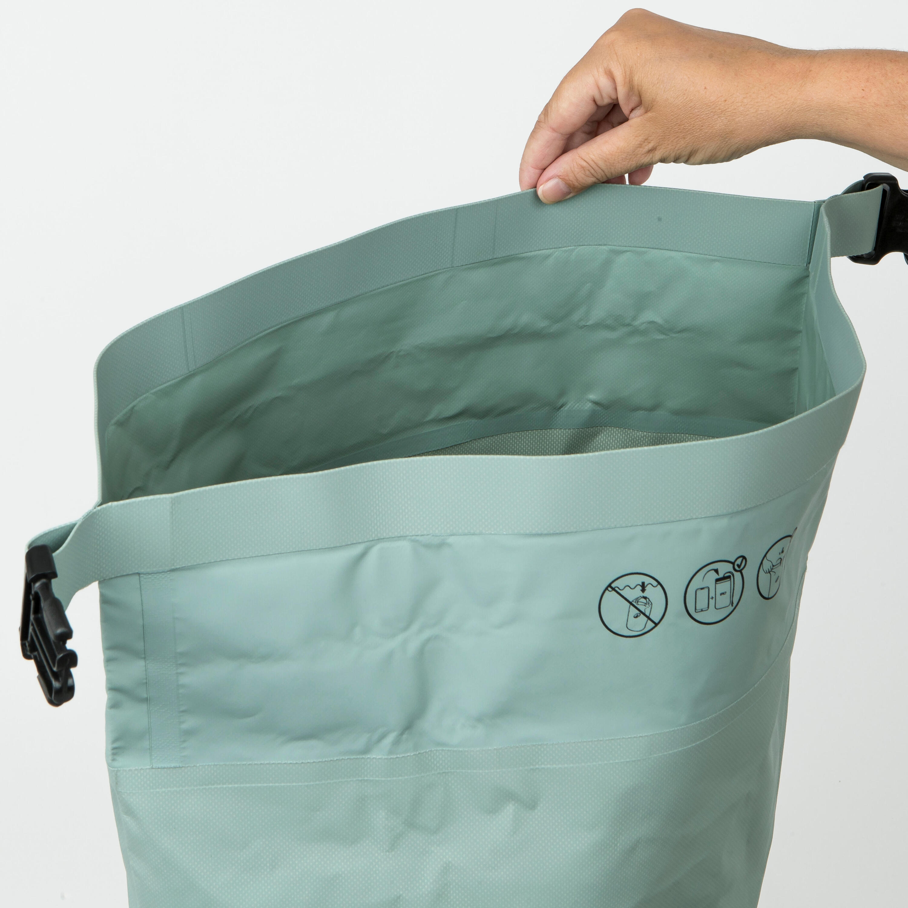 Sac étanche (IPX6) 55L - Kaki 5/8