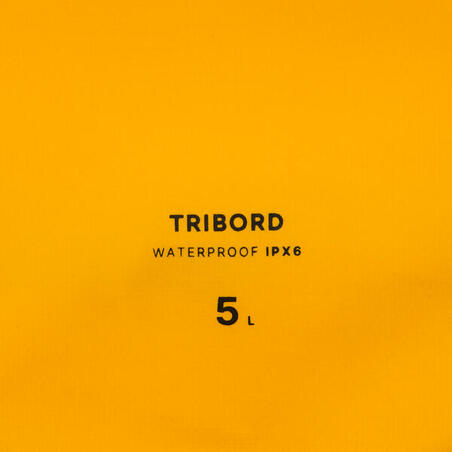 Сумка водонепроникна IPX6 5 л жовта