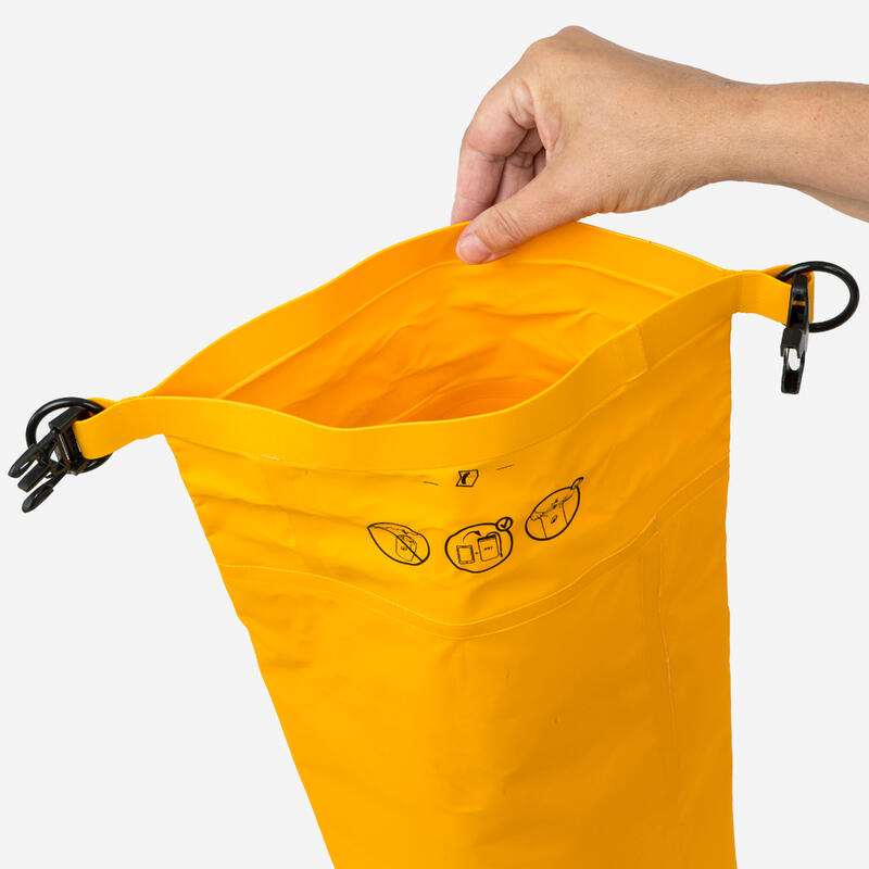 Geantă etanșă IPX6 5L Galben