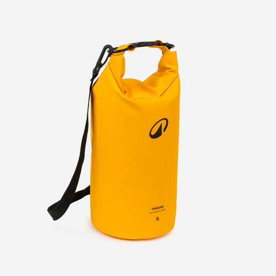 Tasche Seesack wasserdicht IPX6 5 l orange