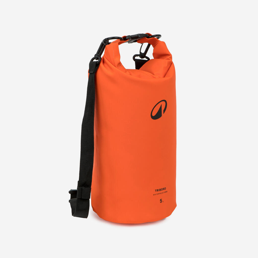 Oranžna vodotesna torba (5 l) 