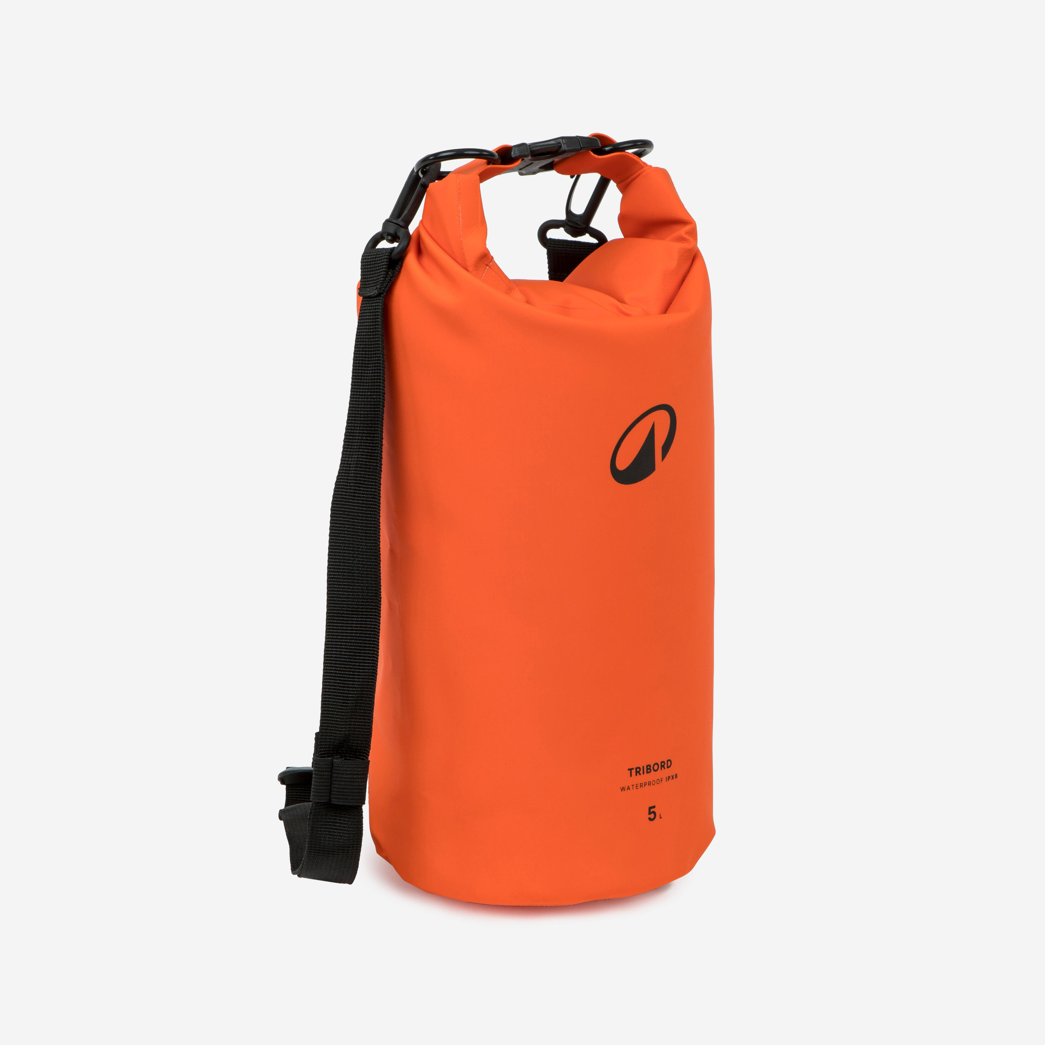 Waterproof bag IPX6 5 L orange