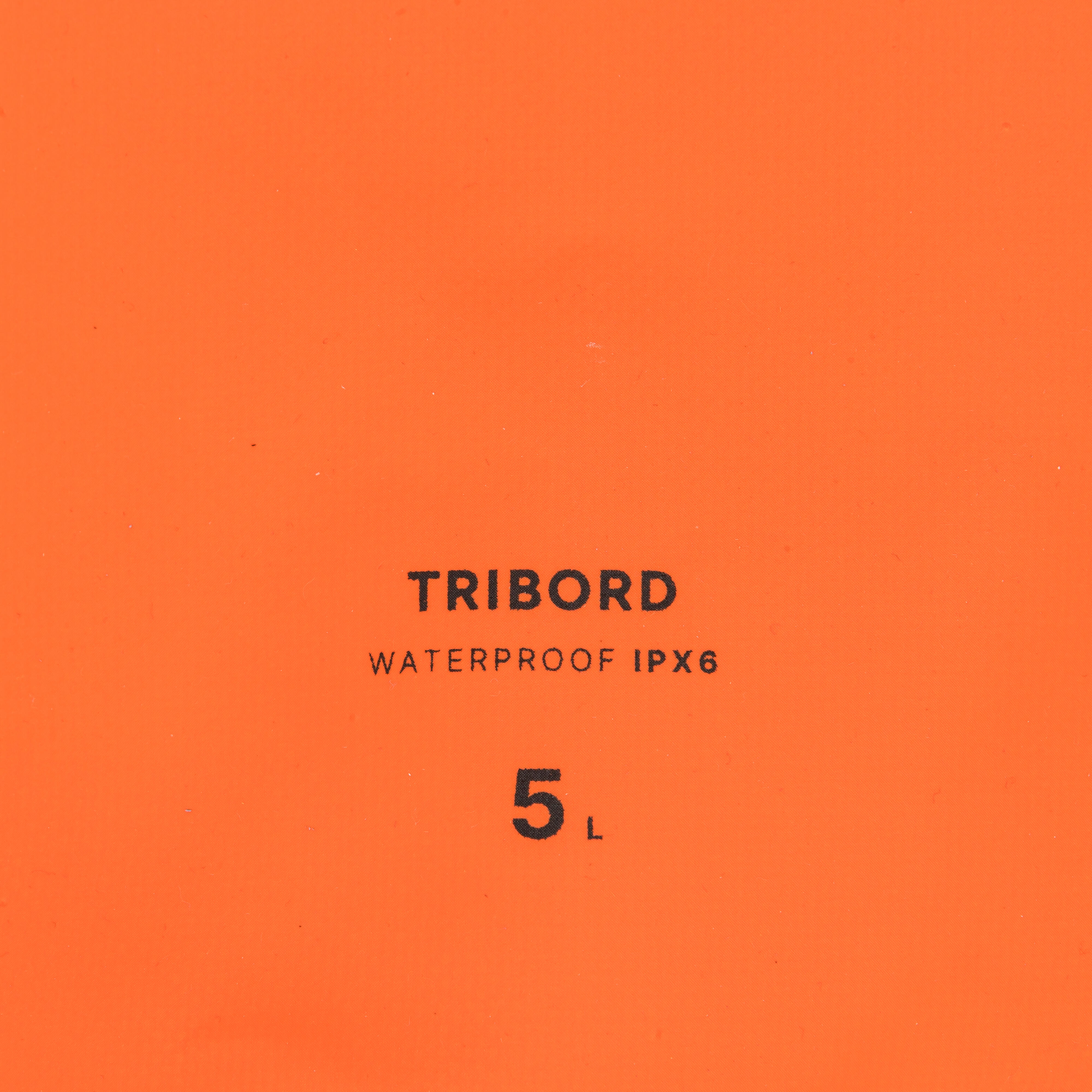 Waterproof bag IPX6 5 L orange