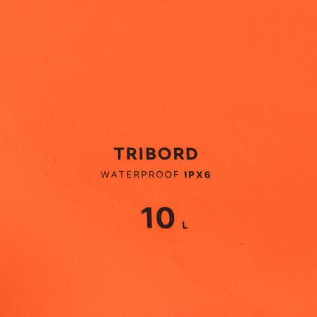 Сумка герметична IPX6 10 л помаранчева