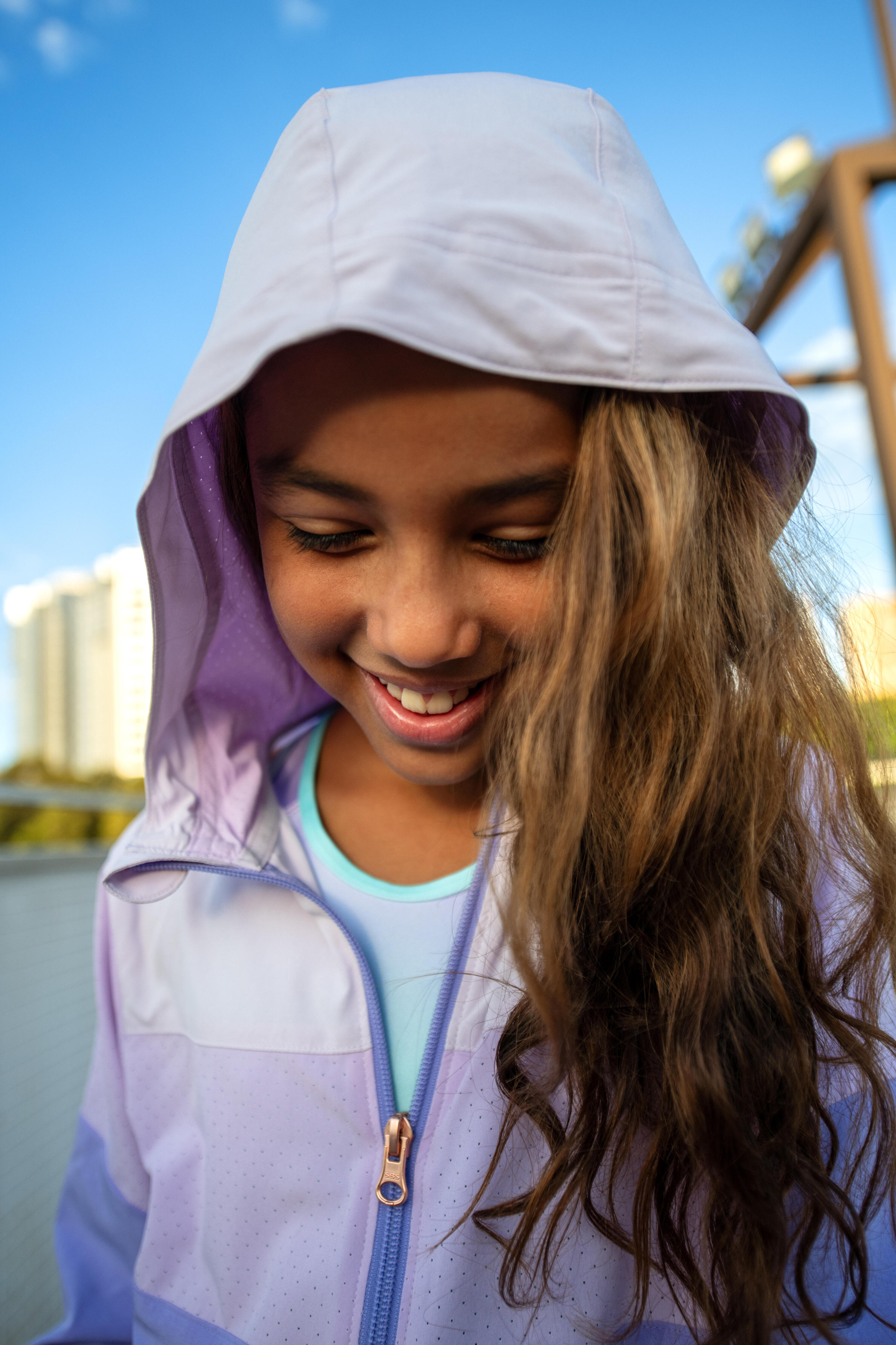 Veste multisport légère et respirante enfant 12/14