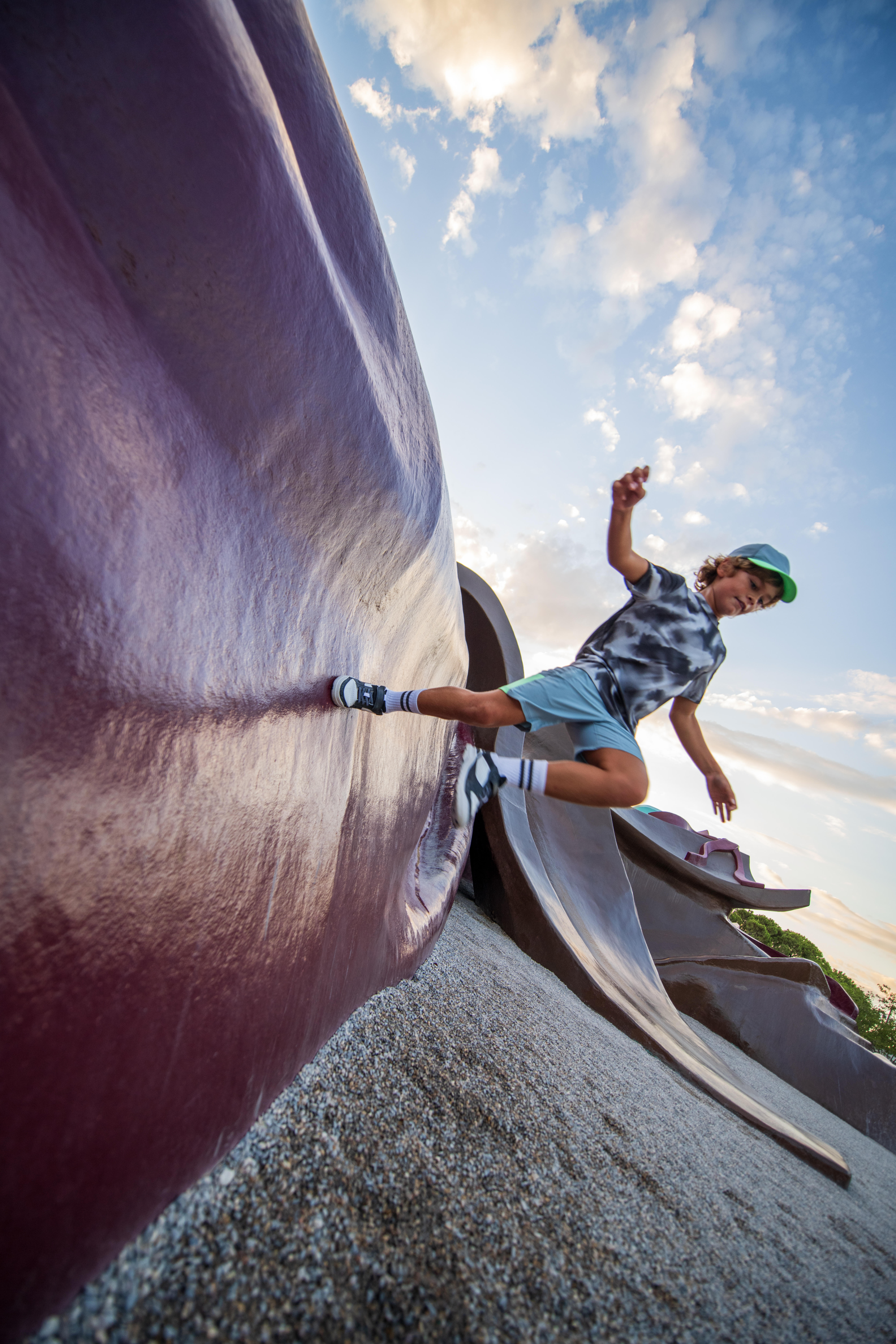 Kids' Breathable Sports T-Shirt with Print - DECATHLON