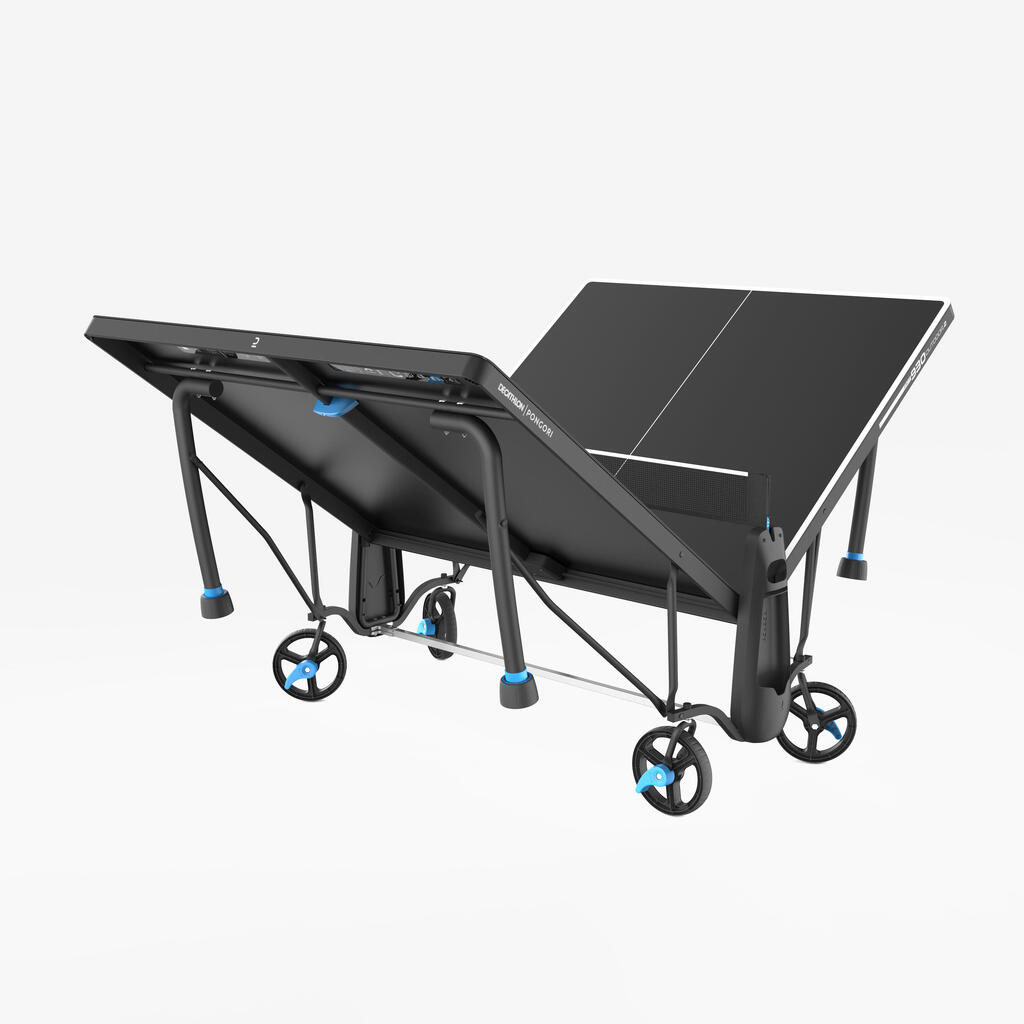 Outdoor Table Tennis Table PPT 930.2 - Black