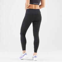 Women's Running& Trail Running Leggings KIPRUN Run 900 Light-black