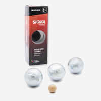 3 competition-approved half-tender boules SIGMA