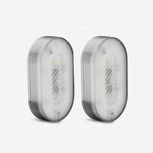2 Luces Bicicleta SL510 Delantera/Trasera Negro Usb Clip