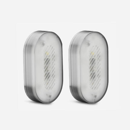 Fietslampjes voor/achter USB clip SL510 2 stuks zwart