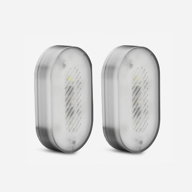 2 ECLAIRAGES VELO SL510 AVANT/ARRIERE NOIR USB CLIP