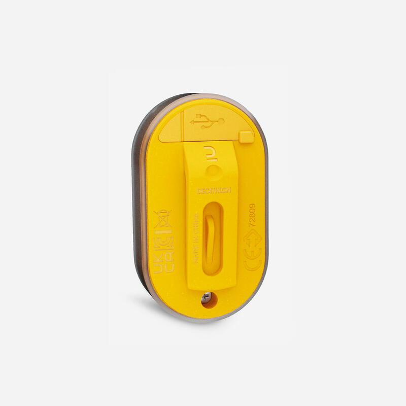 Osvětlení SL510 přední/zadní žluté USB 