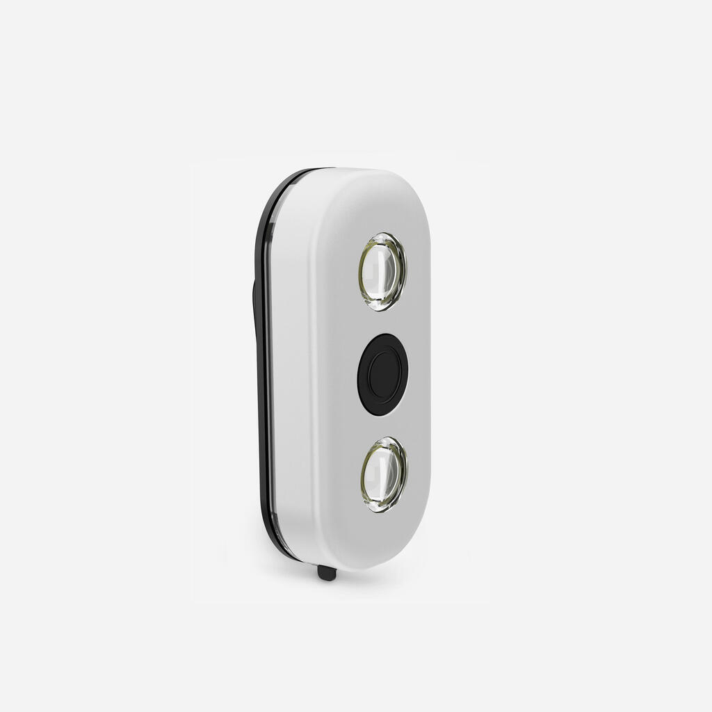 Luz delantera y trasera usb ciclismo CL900 Elops - negro