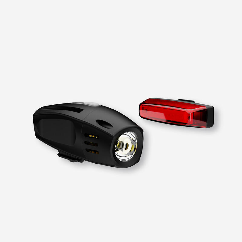 Kit éclairage vélo NEWTON 70B rechargeable USB - Équipements vélos