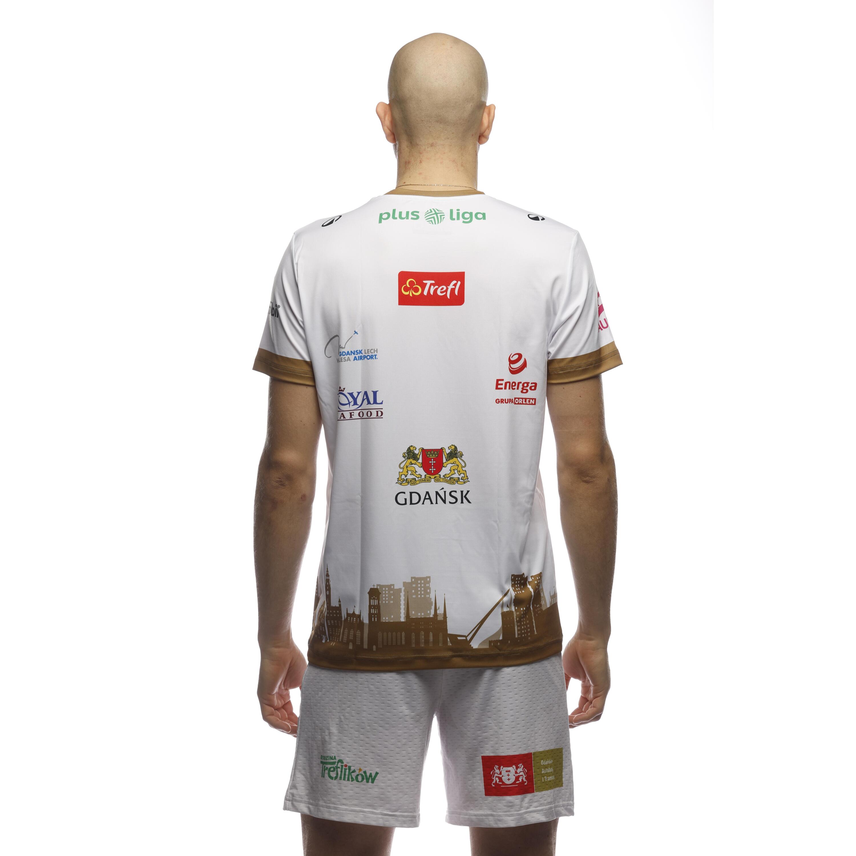 Koszulka siatkarska Kipsta Trefl Gdańsk domowa 24/25 2/6