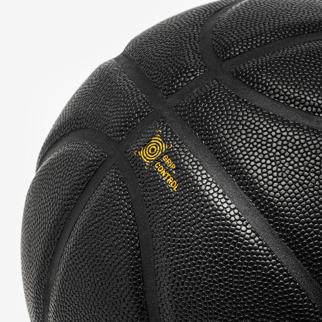 Size 7 Basketball BT500 Grip - Black/Gold