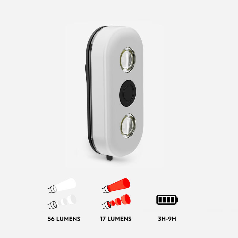 Lumină față/spate LED Clip 900 USB 