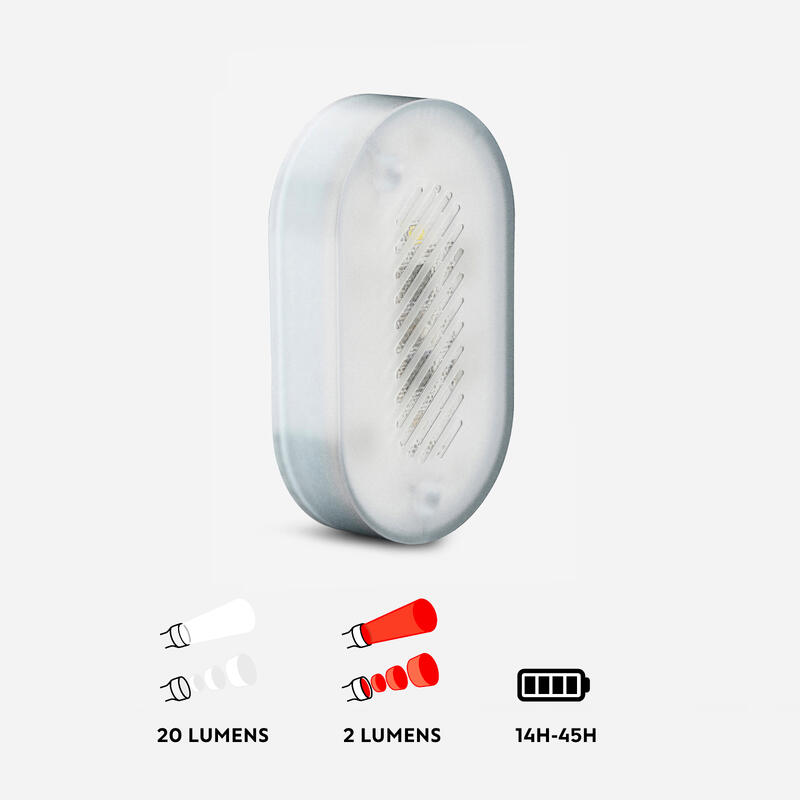 ECLAIRAGE VELO SL510 AVANT/ARRIERE BLEU USB CLIP