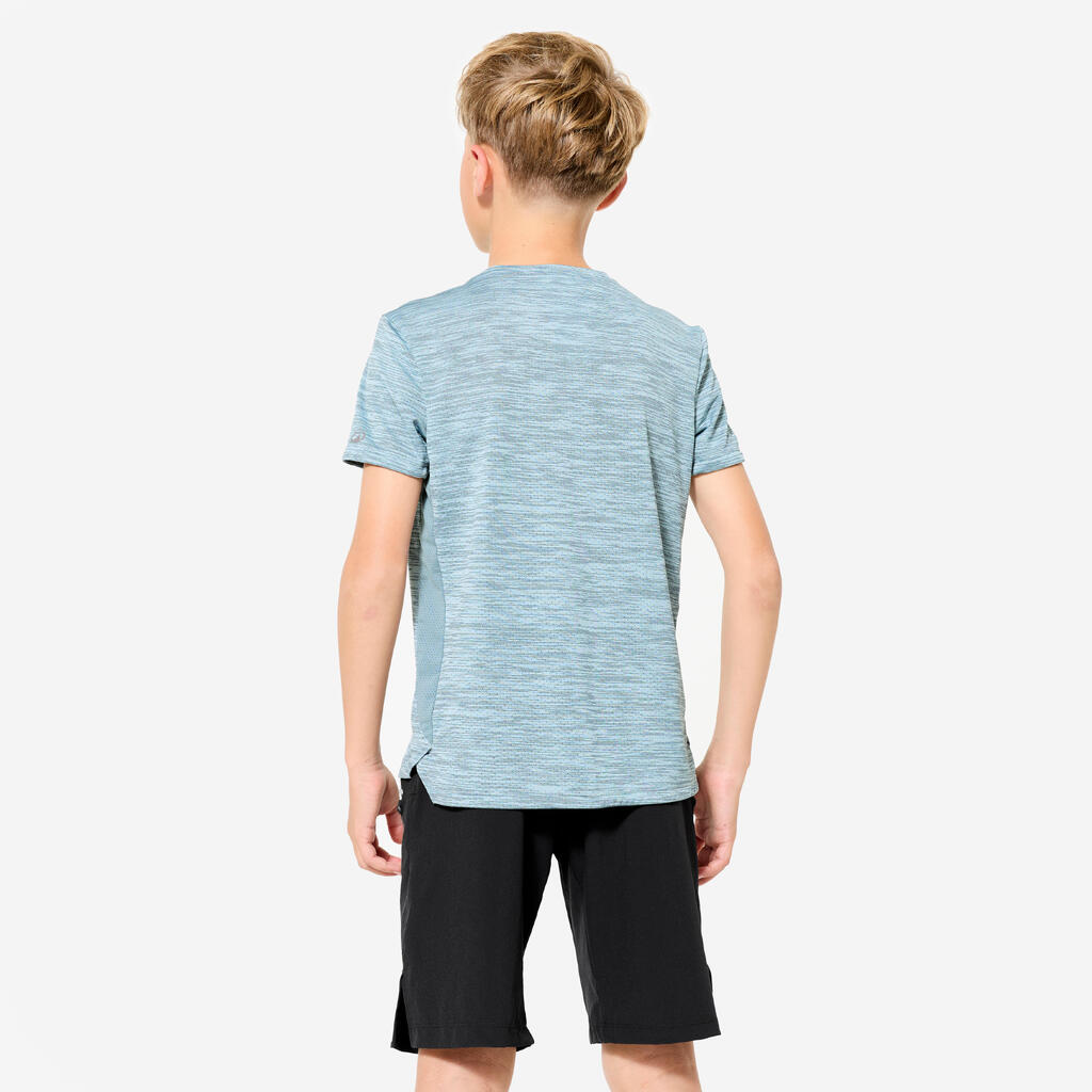 T-shirt multisport technique et respirant enfant, Gris