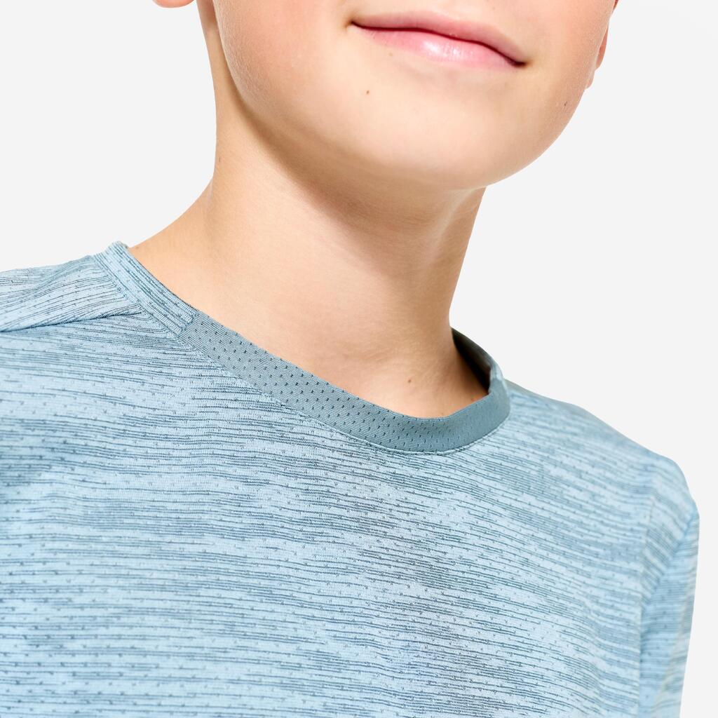 T-shirt multisport technique et respirant enfant, Gris
