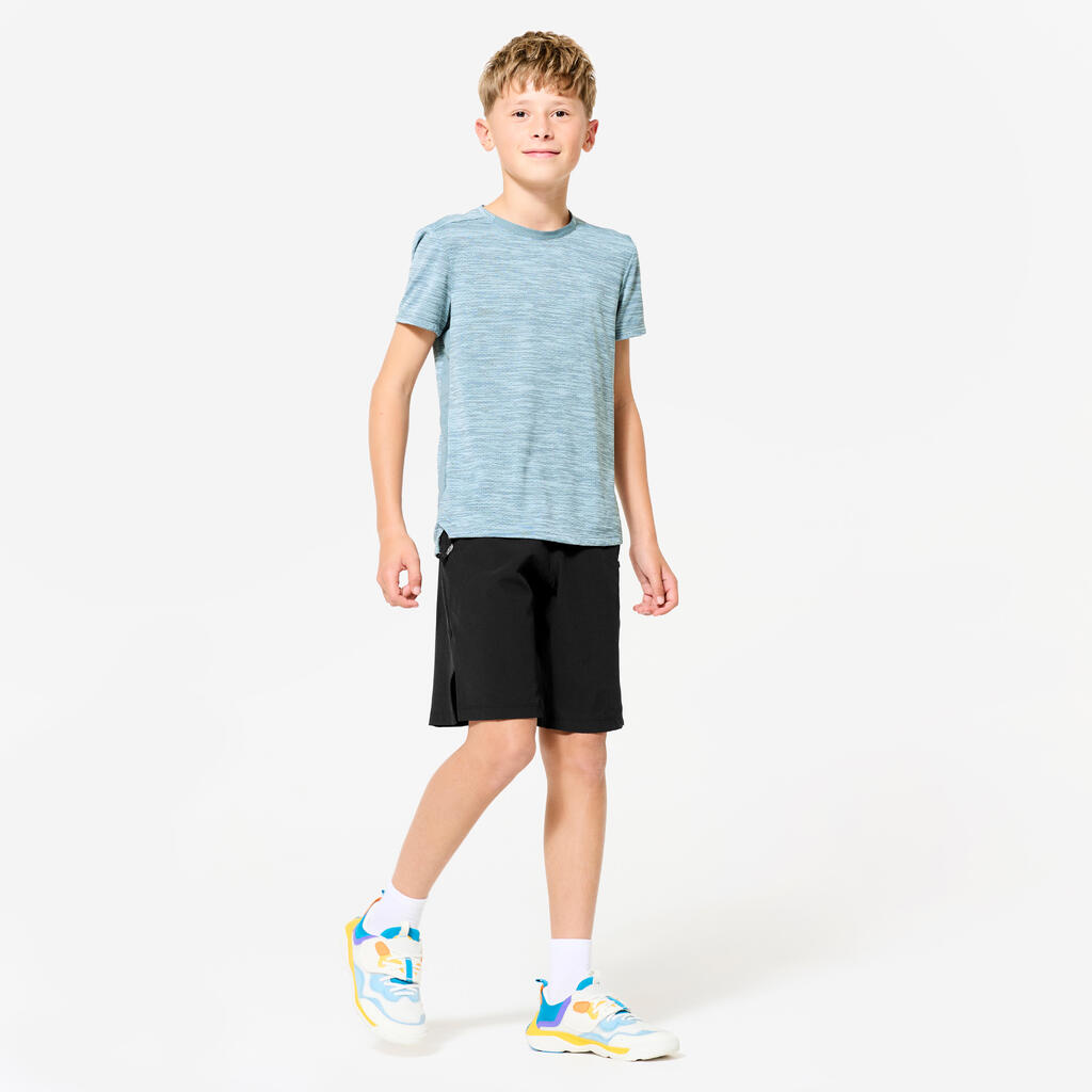 T-shirt multisport technique et respirant enfant, Gris