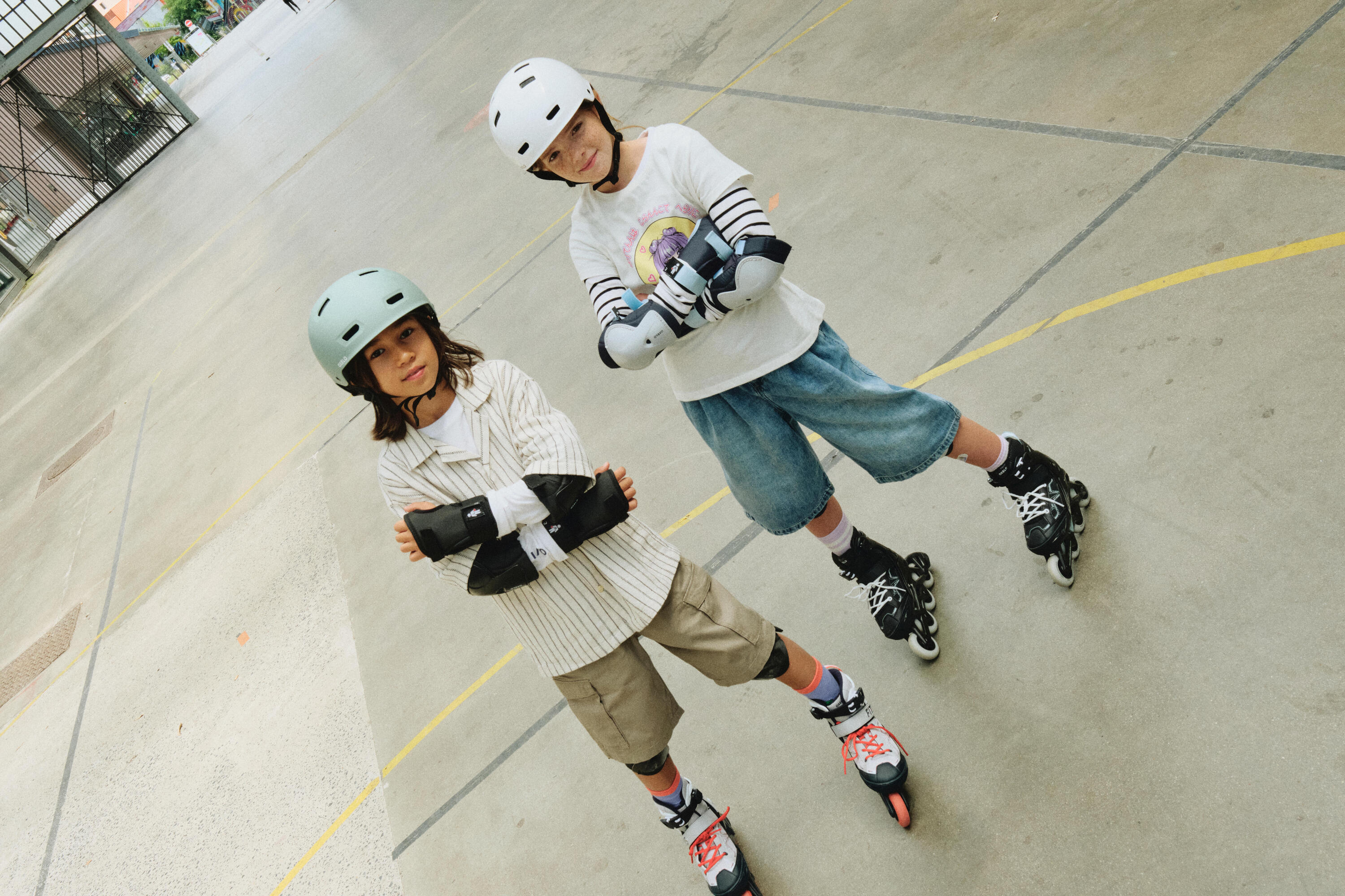 Patins à roues alignées ajustables enfant, FIT 3 16/17