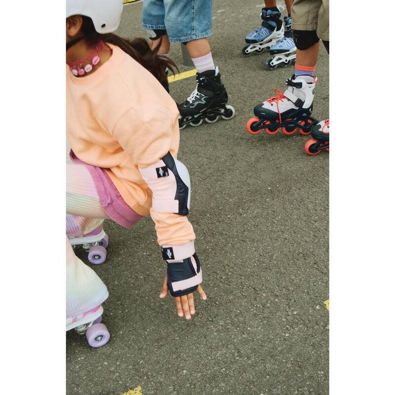 ROLLER FITNESS ENFANT FIT3 JR GRIS ROUGE