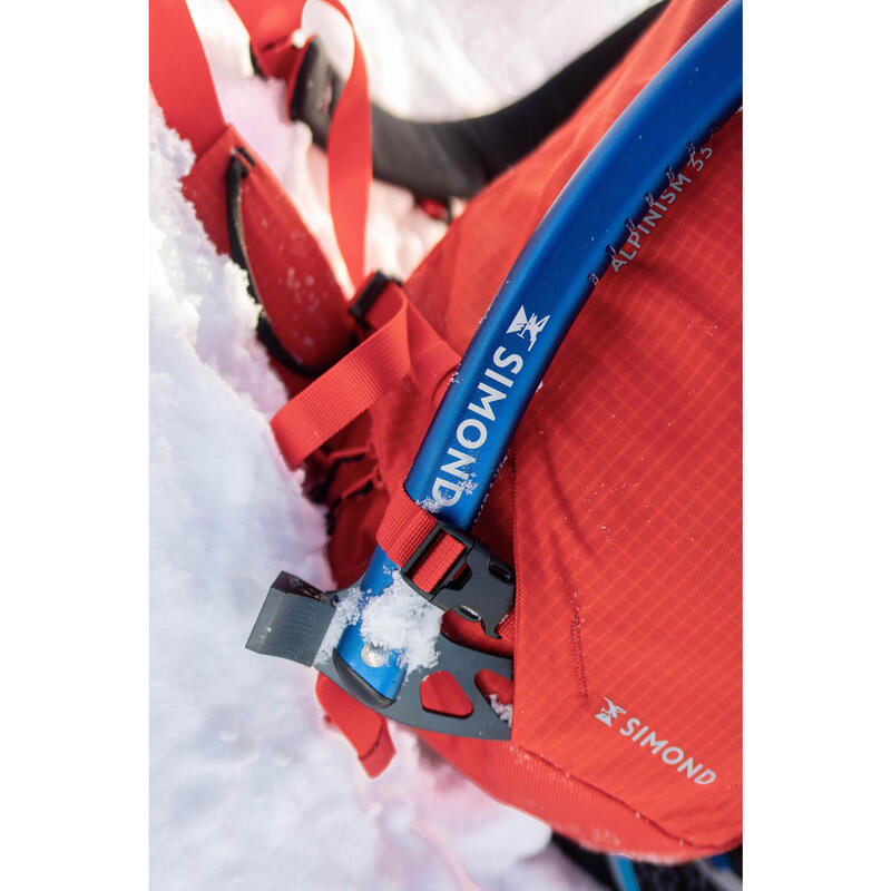 Sac à dos d'alpinisme polyvalent et modulable, Alpinism 33 rouge