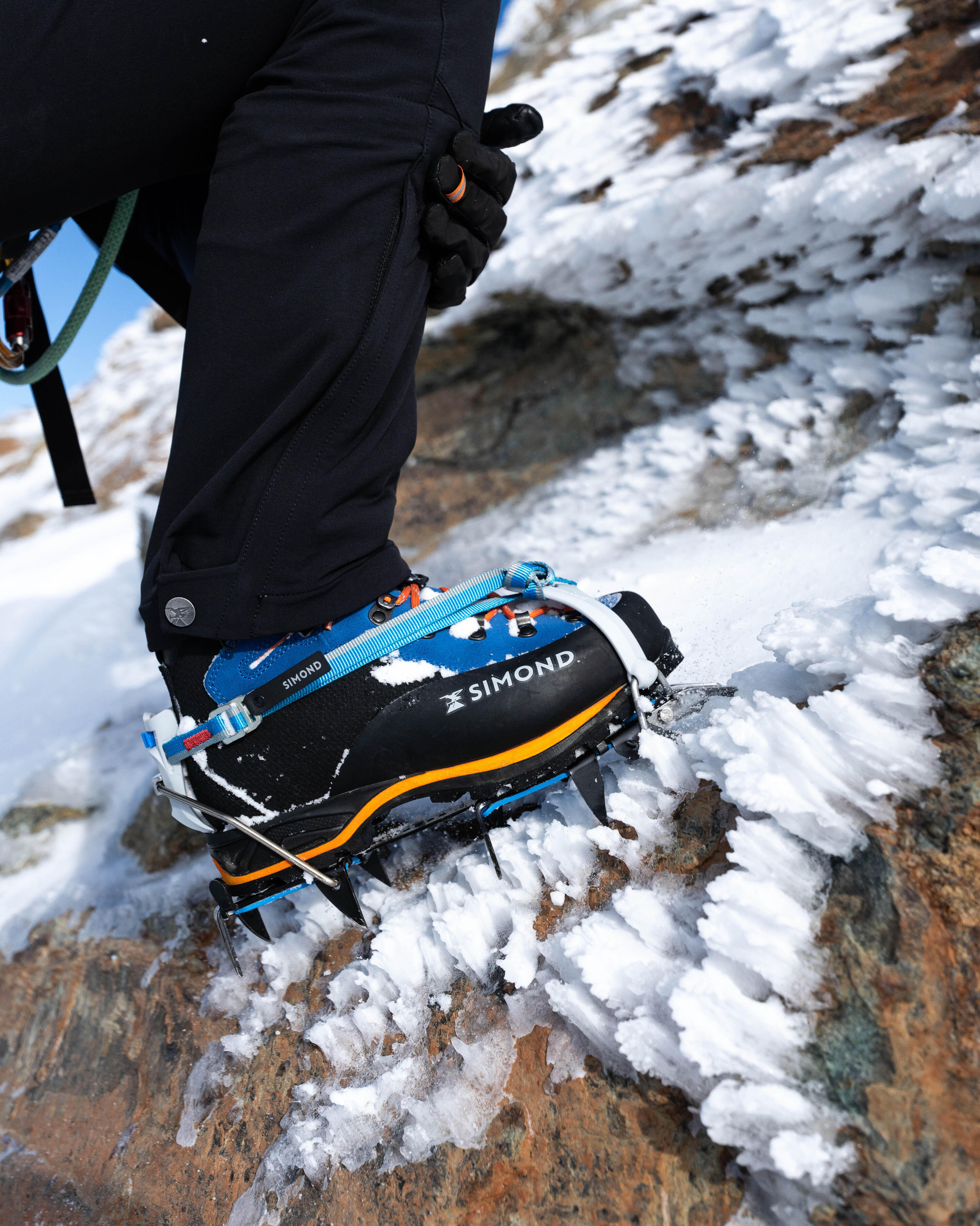 CHAUSSURE d'alpinisme - ALPINISM BLEU 7/7