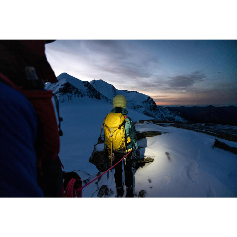 Mochila de Alpinismo versátil e modulável, Alpinism 33 Amarelo