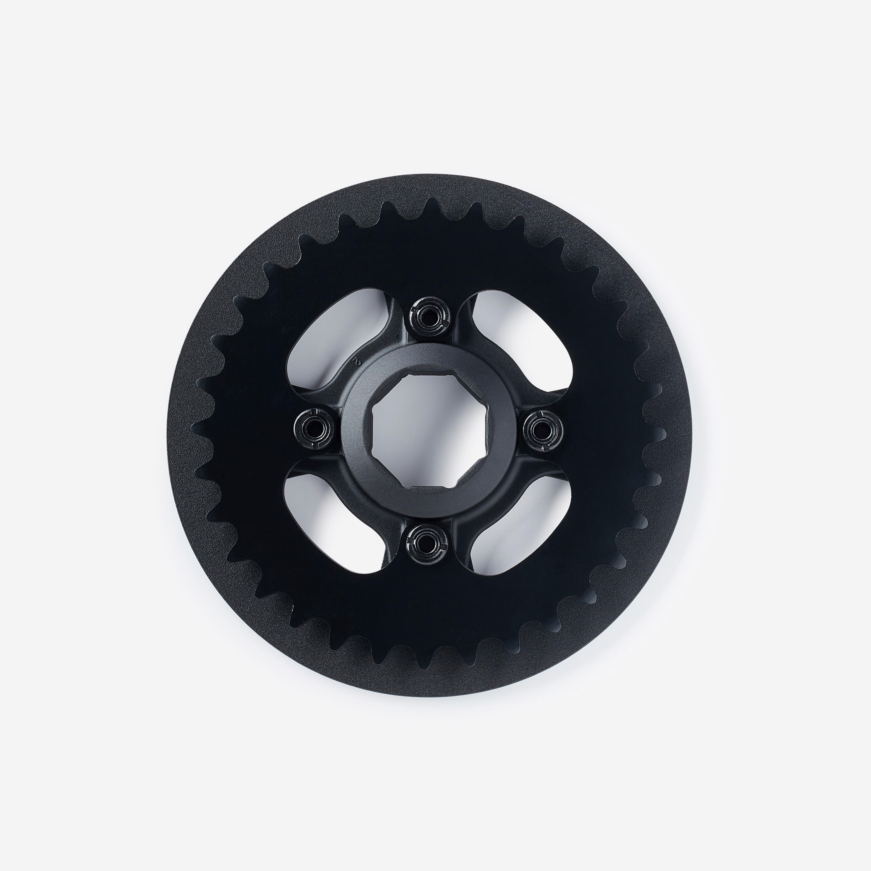 Kit prato 32 dentes, spider e proteção de prato miranda direct mount
