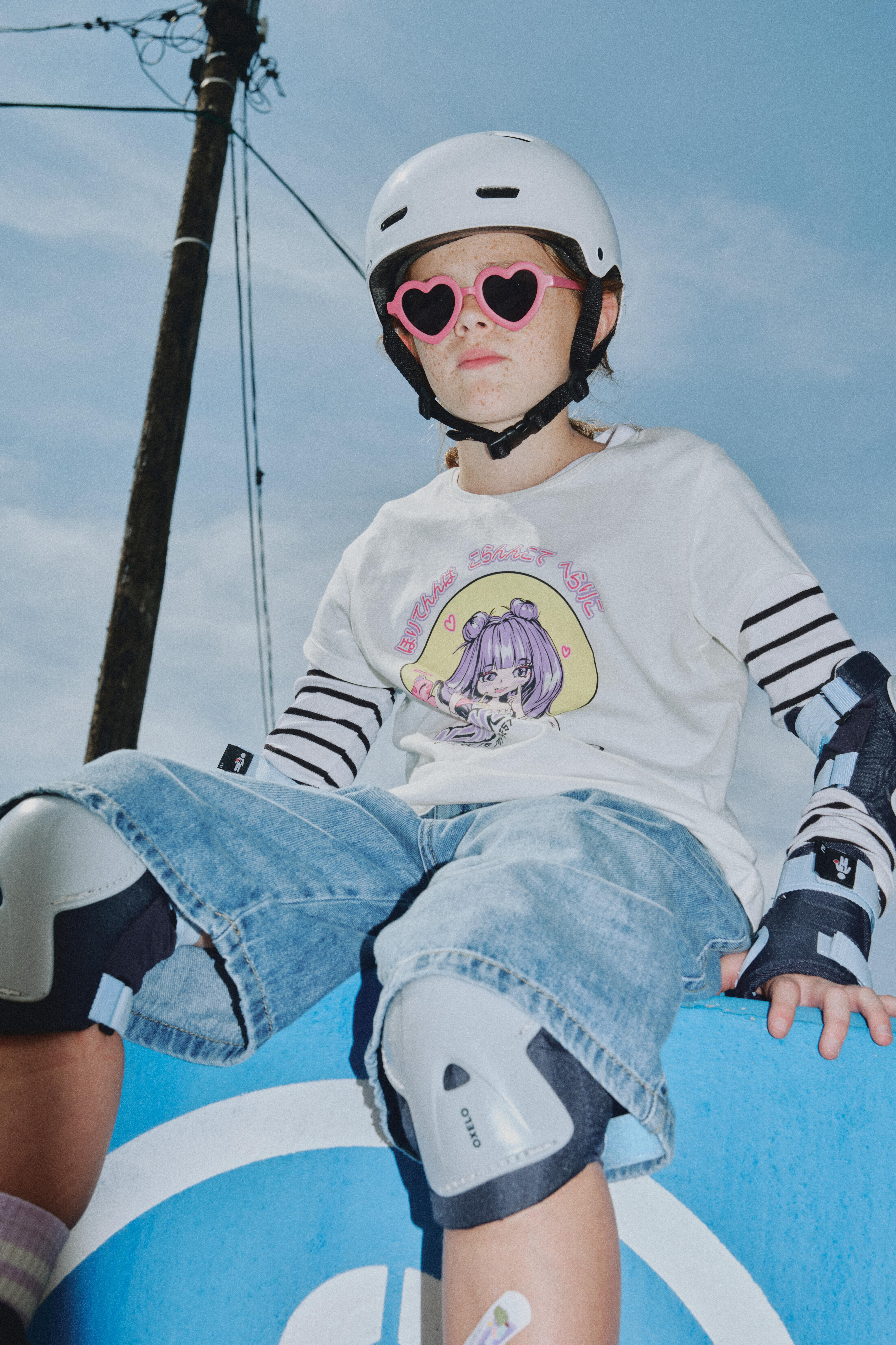 Kids' 2x3 Skate/Scooter/Skateboard Protective Gear - Play - OXELO