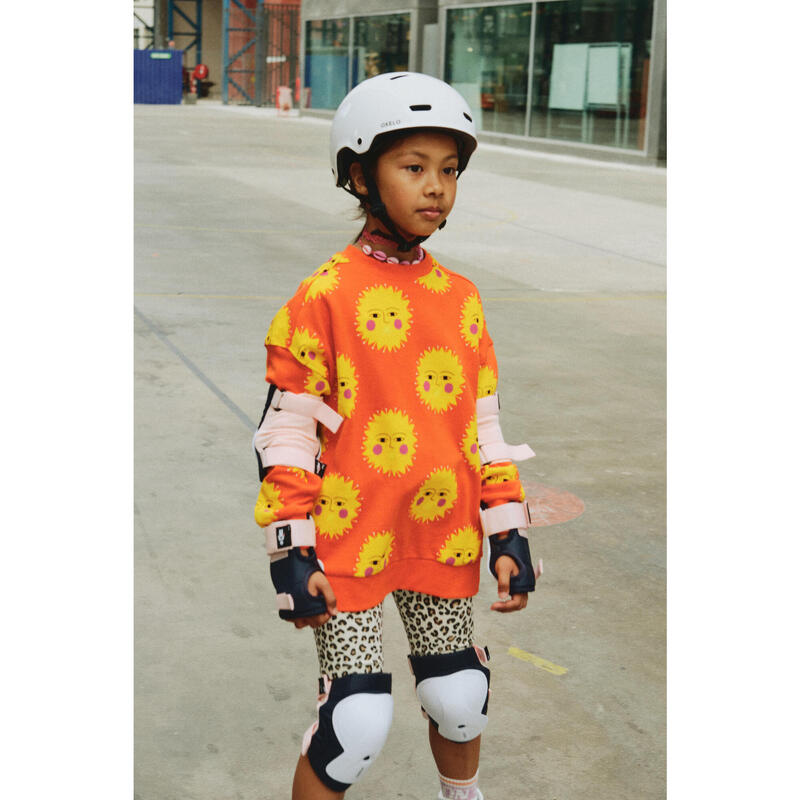 Çocuk Paten / Kaykay / Scooter 3x2 Destek Seti - Pembe - PLAY