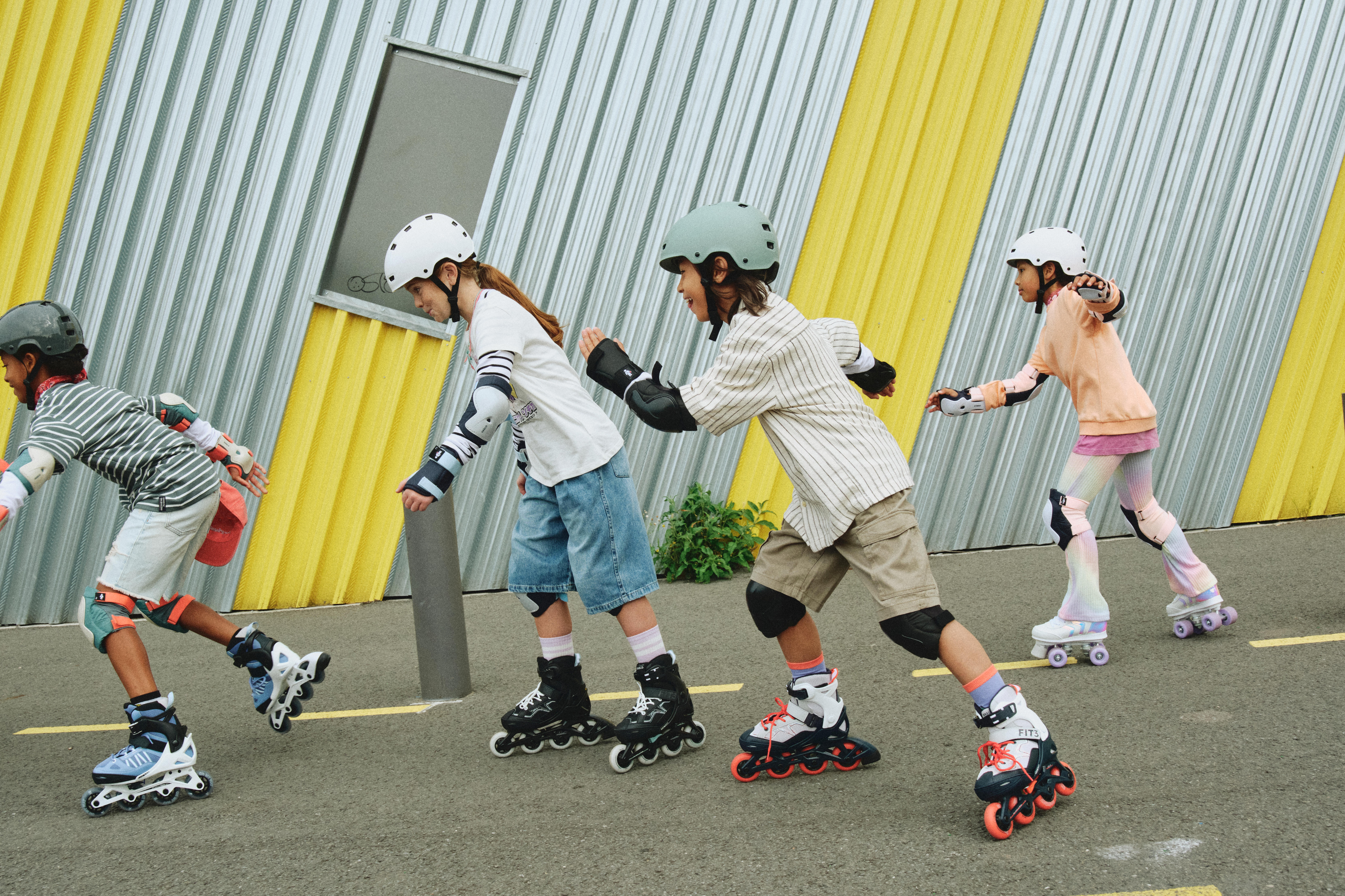 Kids' Inline Fitness Skates – Fit 5 Jr - OXELO