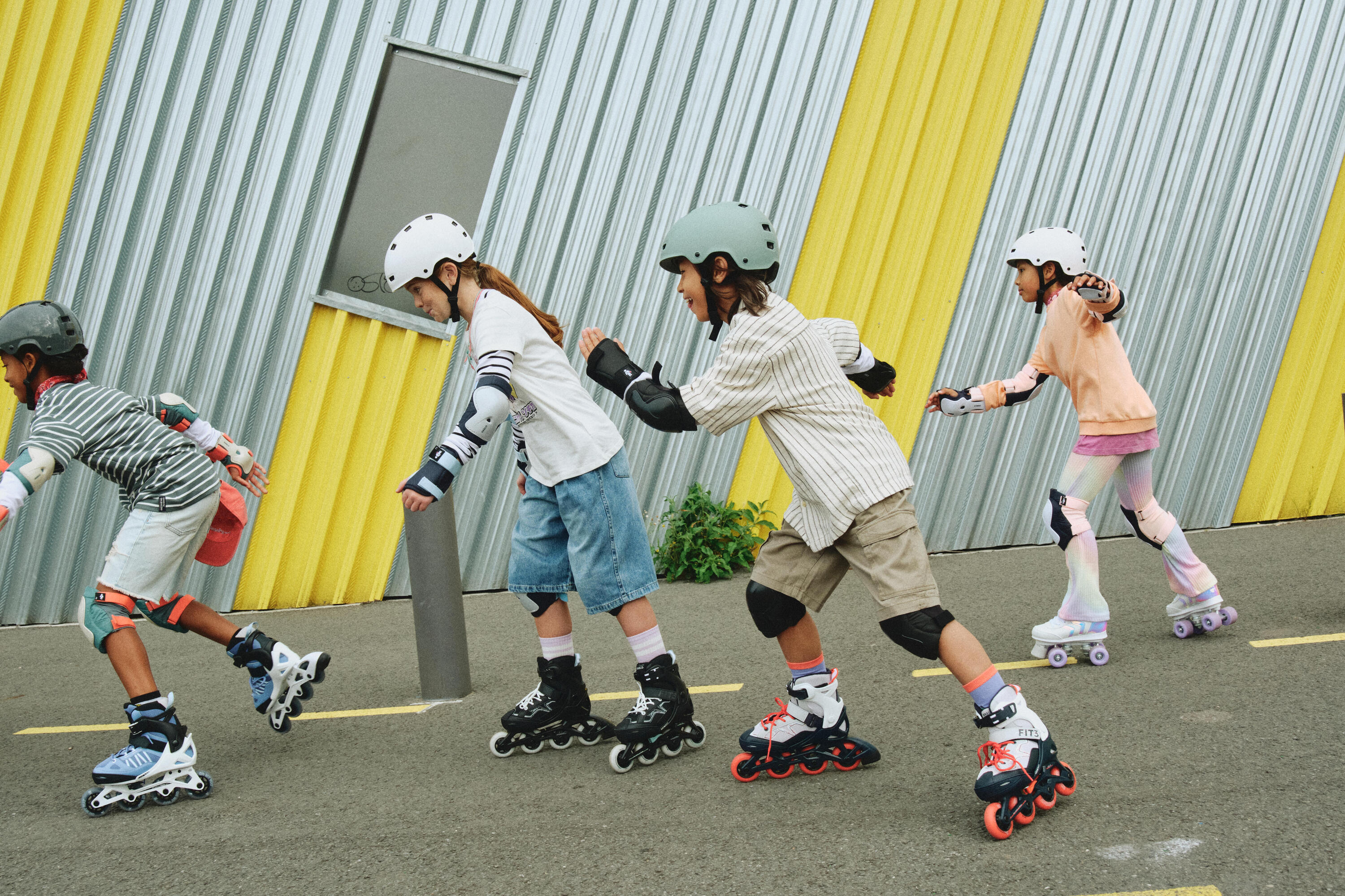 Patins à roues alignées enfant – Fit 5 14/17