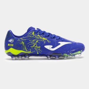 Botas fútbol Supercopa 24 Joma césped artificial AG royal amarillo flúor - CD