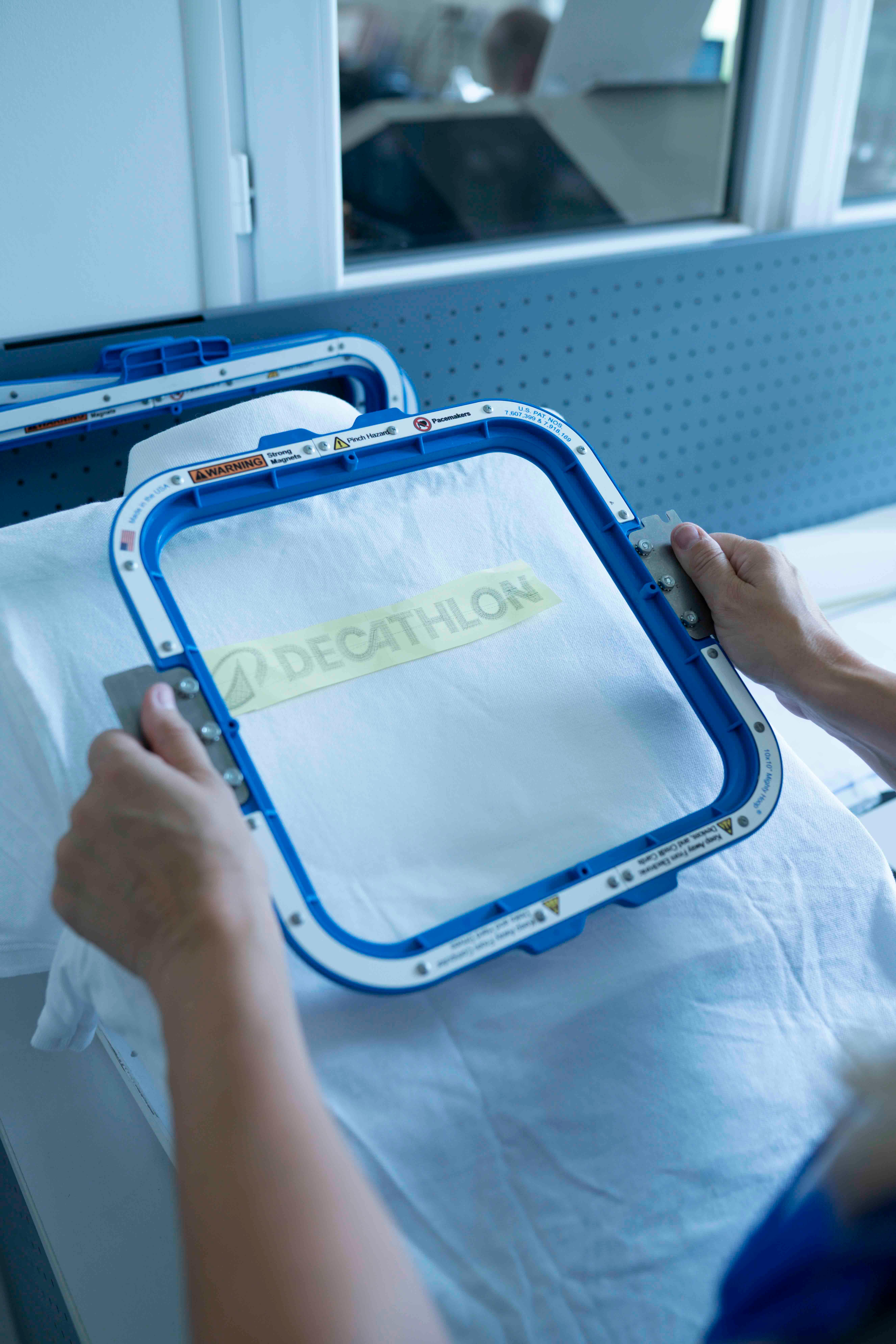 Embroidered Customer Logo: A4 Format - 1 to 10 Units