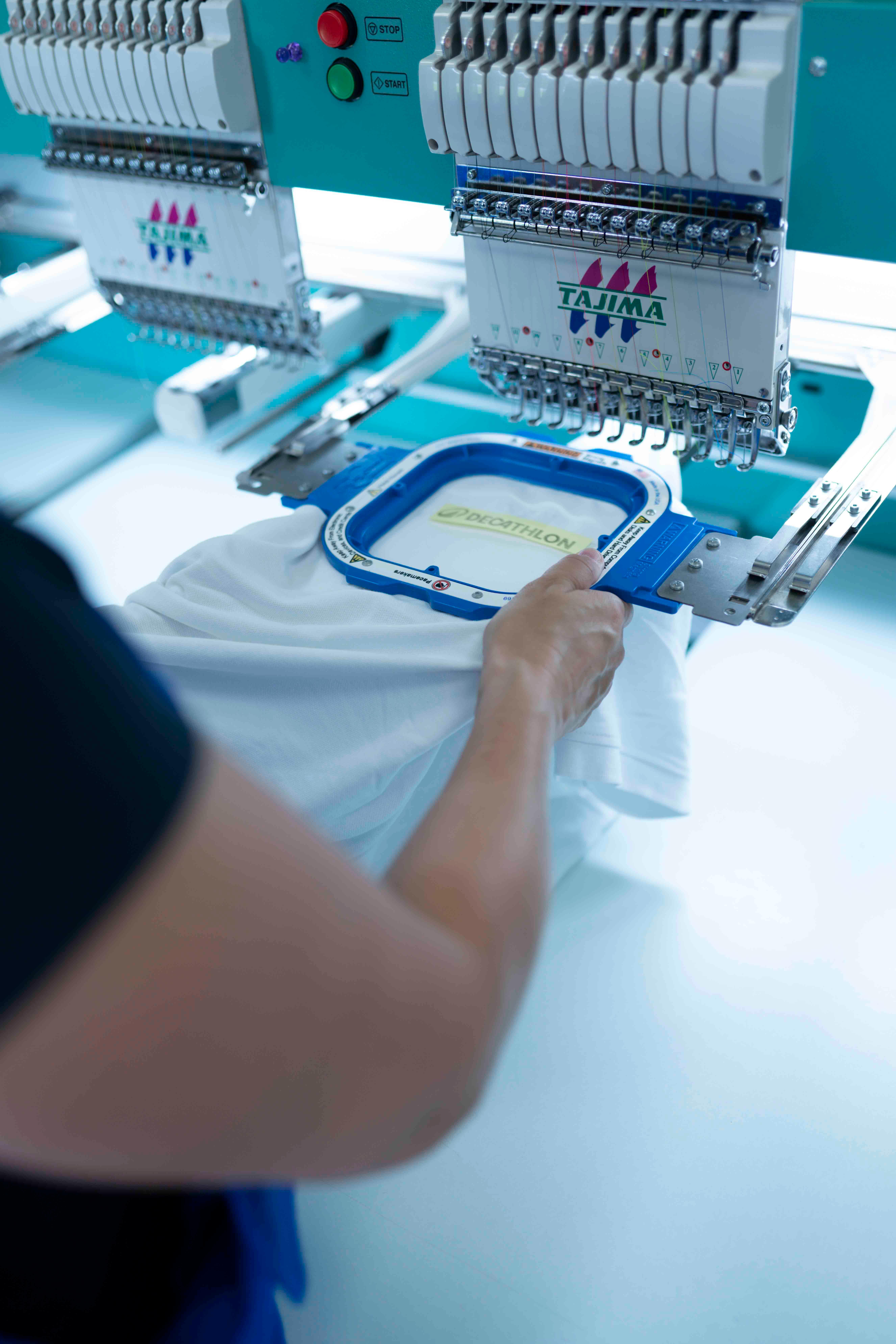 Embroidered Customer Logo: A5 Format - 1 to 10 Units