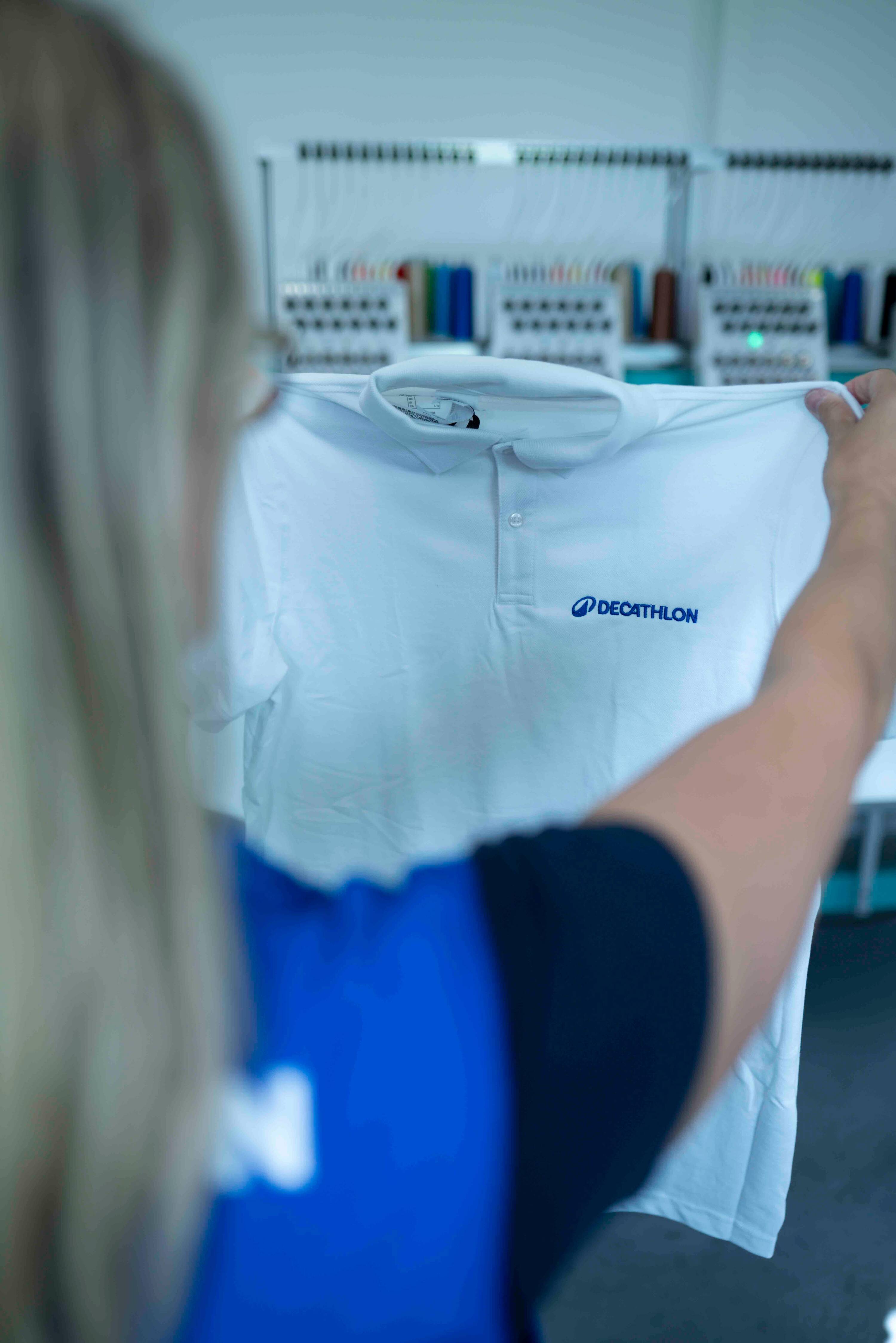 Embroidered Customer Logo: A6 Format - 11 or More Units -  1
