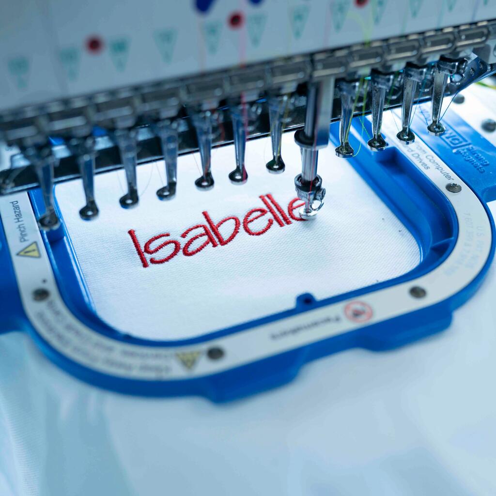 Broderie texte 15 caracteres (a4 max)