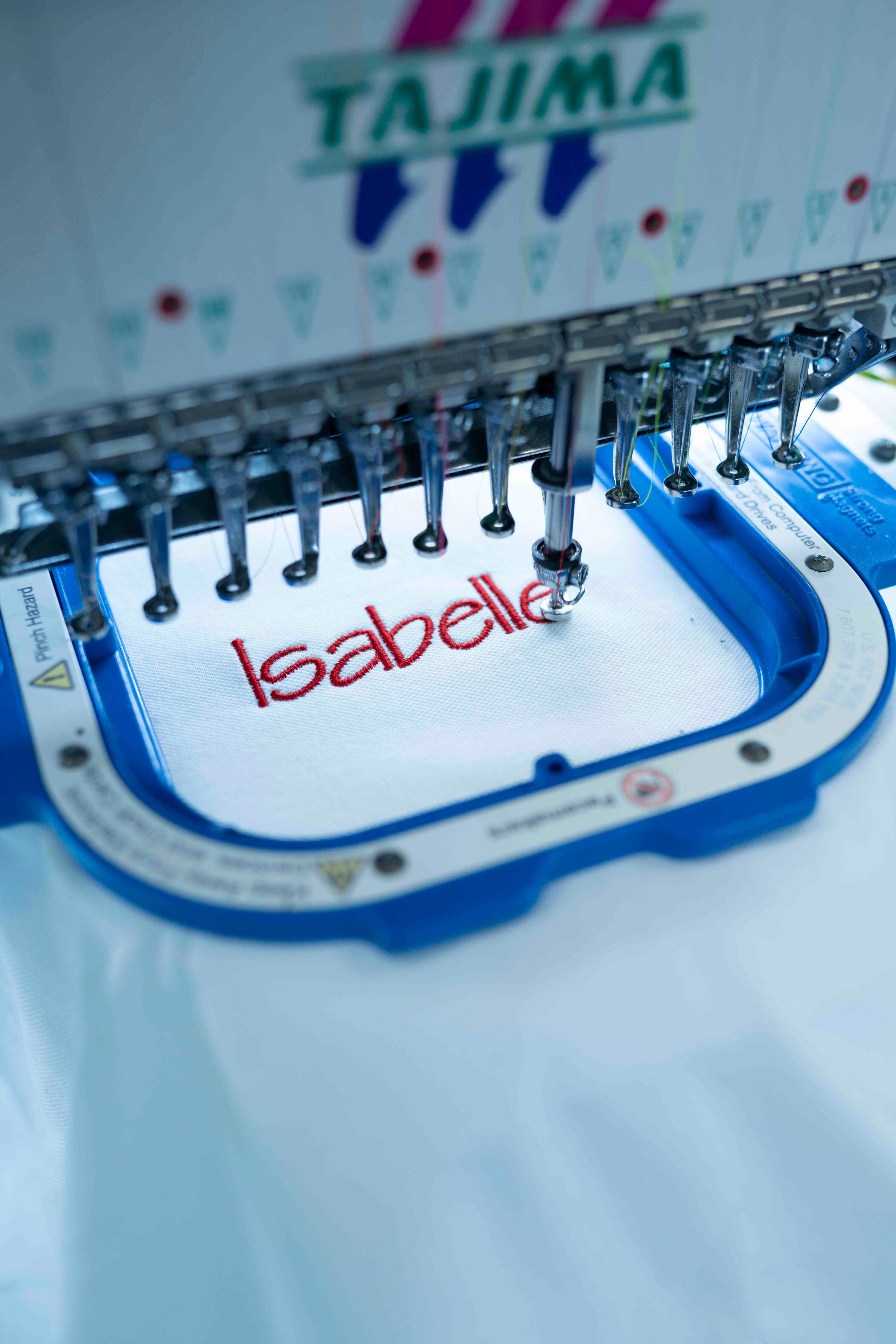 WORKSHOP Embroidered Text 15 Characters Maximum