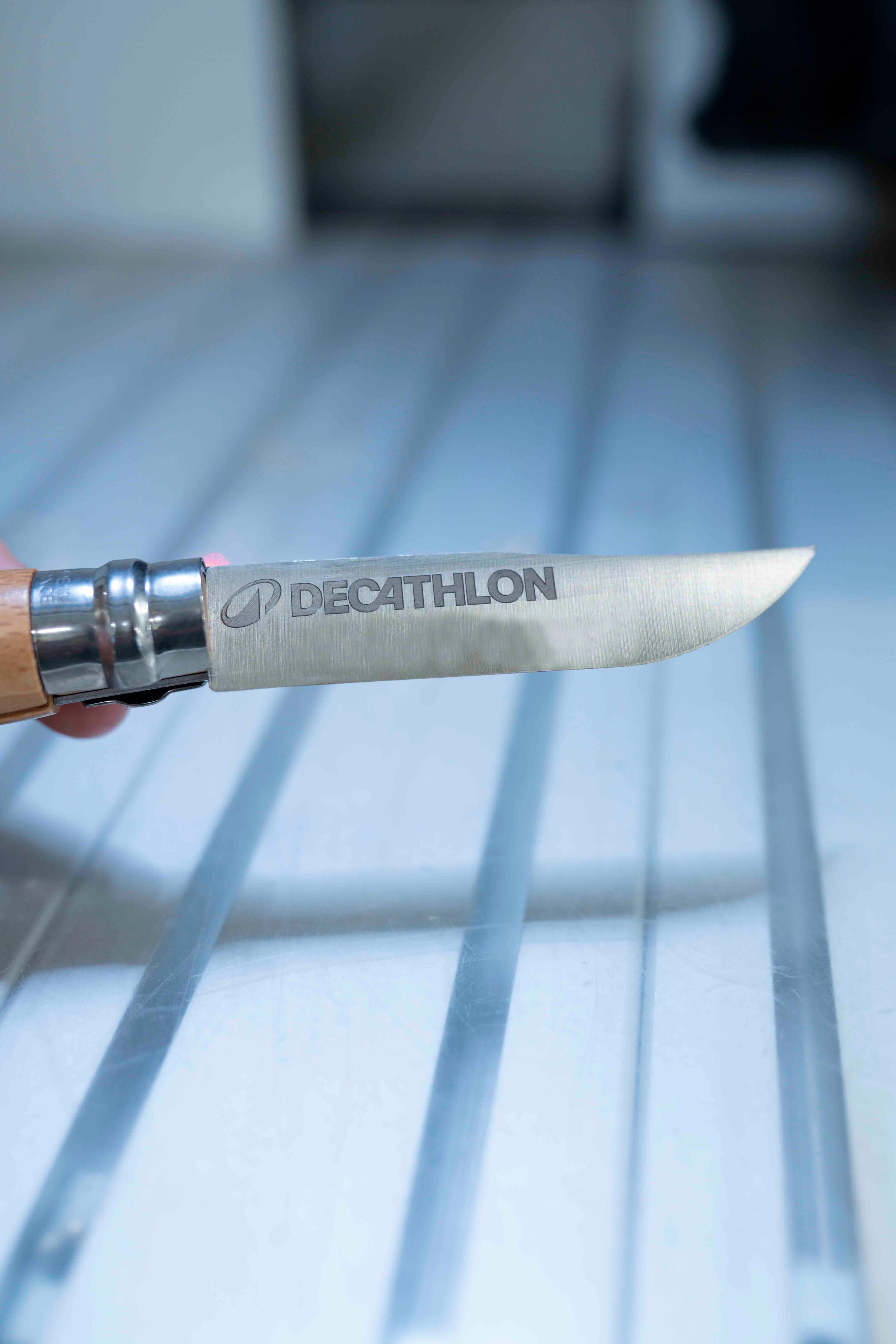 WORKSHOP Incisione coltello borraccia LOGO x26