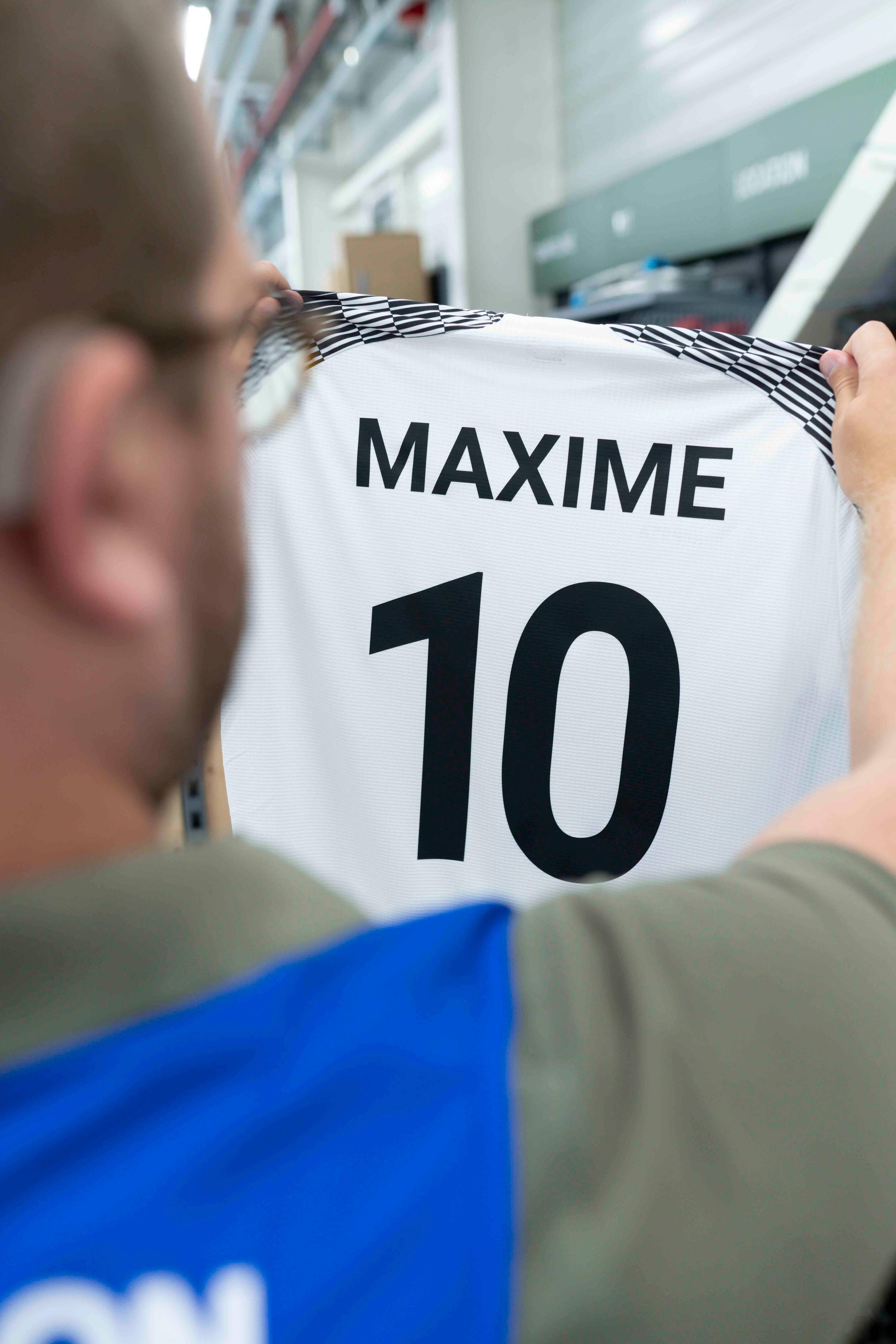 Name + Number Printing - Mono Colour