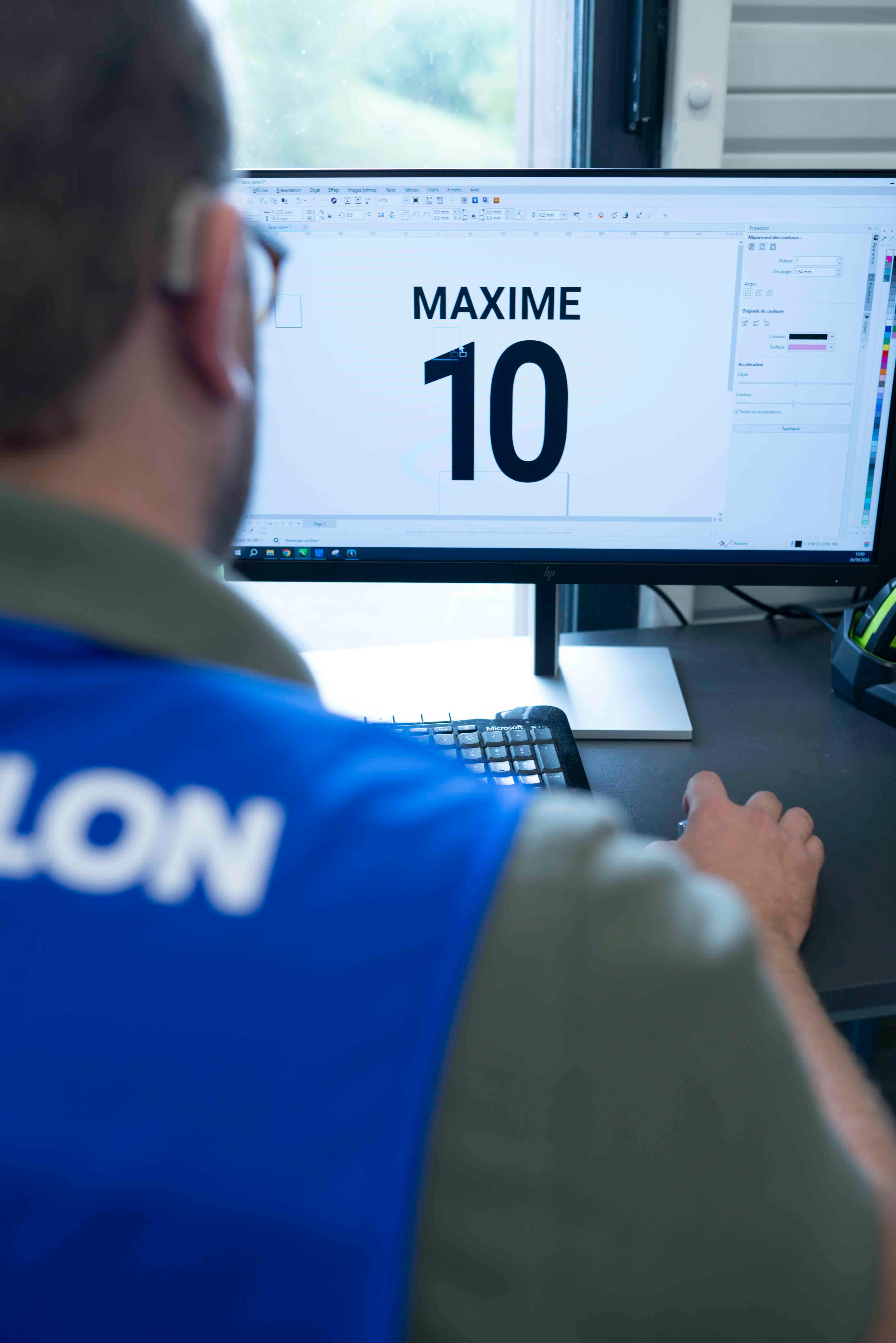 Name + Number Printing - Mono Colour