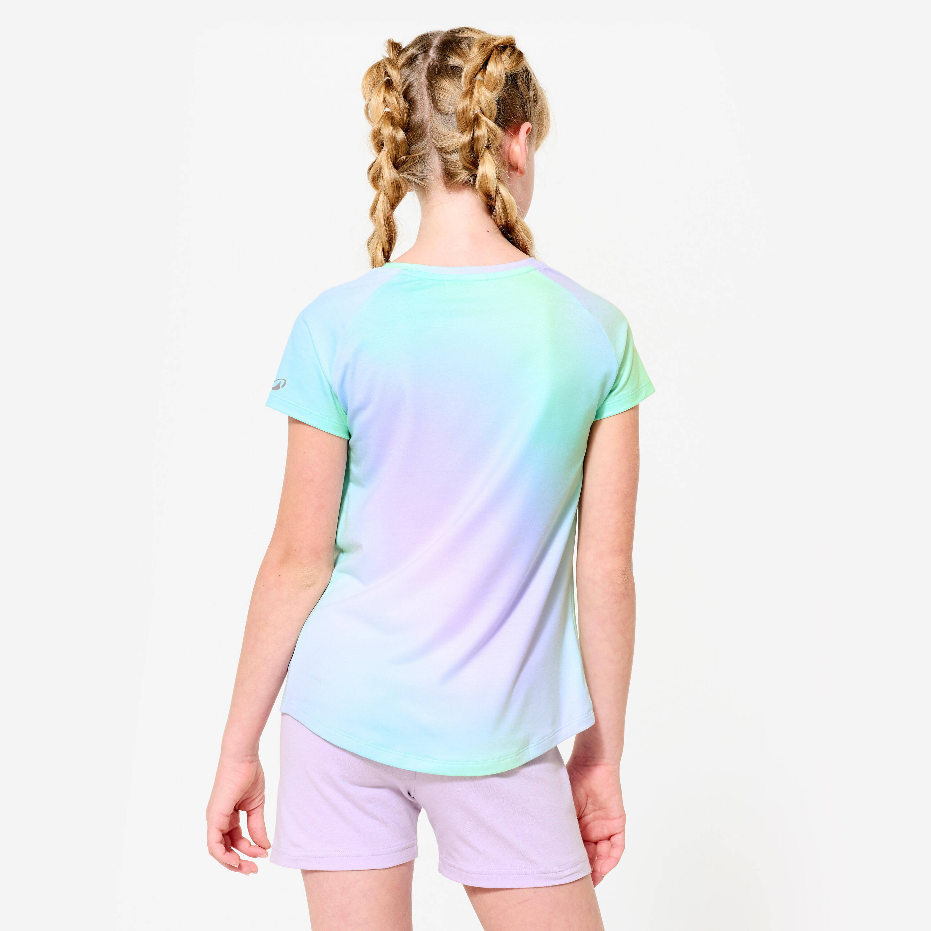 Girl's Multisport Breathable T-Shirt 500 - Multi-Color -  4