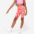 Girl's Multi-sports Cotton  Cycling Shorts 500  - Pink Print