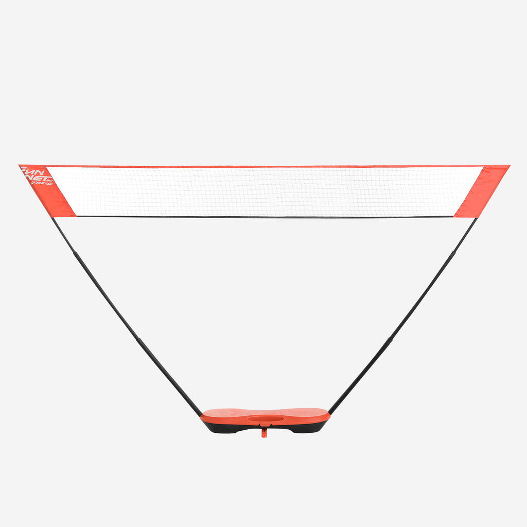 Mreža za badminton Fun 3M - rdeča