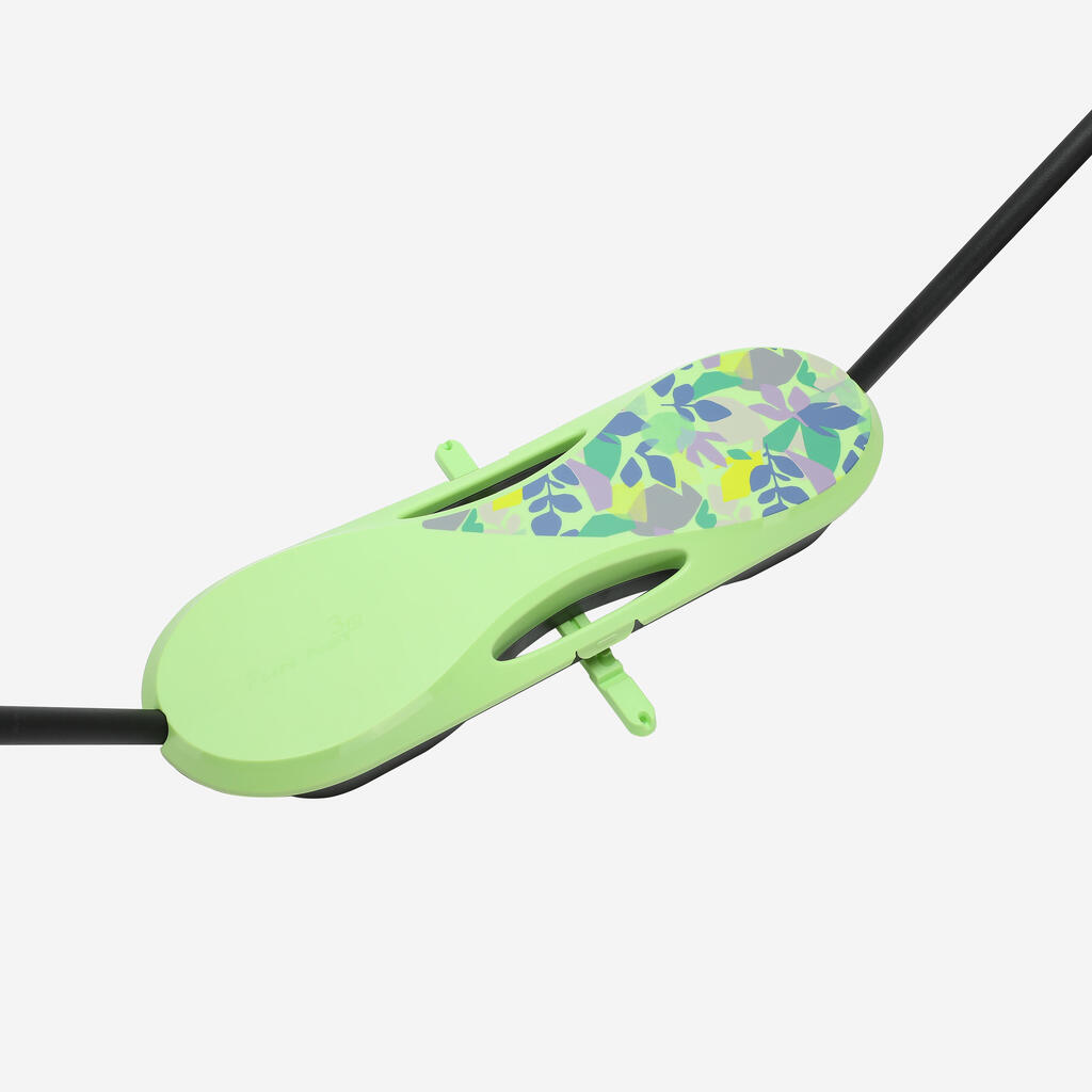 Filet de Badminton, Fun Set 3 Mètres - Vert feuille