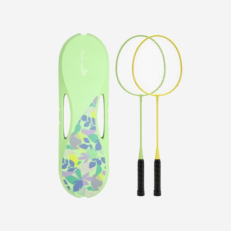 Badminton Filesi - 3 Metre - Yeşil - Fun set